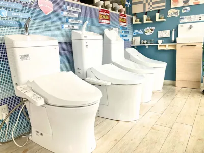 展示品トイレ